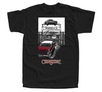 MANBAO taitai Men's Christine John Carpenter Horror Movie Poster T-Shirt S-3XL T-Shirt Balck Size M