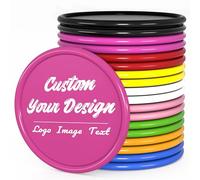 MANBATTLE 200 à 1 000 jetons de poker personnalisés, jetons de boisson pour imprimer votre propre logo personnel, texte et image pour bar, fête, golf, club de cartes, promotion et cadeaux de mariage