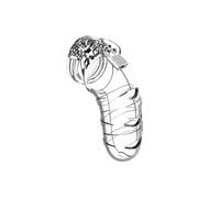 ManCage Cage De Chasteté #5 - 14 Cm Transparent