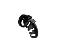ManCage – Cage de chasteté – Modèle N°2 – Rigide 9 x 4,2 cm – Noir