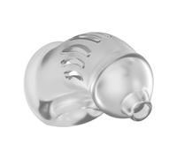 ManCage Modèle 29 - TPE Cage de chasteté - Transparent | Élastomère thermoplastique - Transparent