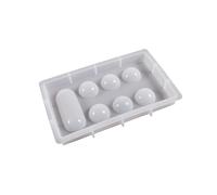 Mancala Moule en résine de silicone avec pierres époxy avec kit de vis pour fête de famille
