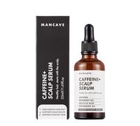 ManCave Caffeine+ Sérum pour cuir chevelu pour homme, stimule et conditionne avec de la caféine et de l'huile de romarin, exfolie le cuir chevelu sec, squameux avec acide salicylique, naturel,