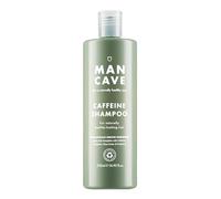 ManCave Shampoing Hommes à la Caféine 500 ml, Soutient et Encourage la Pousse de Cheveux avec Caféine, Panthénol et Vitamine E, Naturel, Shampoing Sans Sulfate, Vegan, Fabriqué en Angleterre