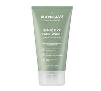 ManCave Gel Nettoyant Visage Sensitif 125ml, Hommes | Au concombre, Aloe Vera & Thé blanc, Testé dermatologiquement, Vegan, Fabriqué au Royaume-Uni