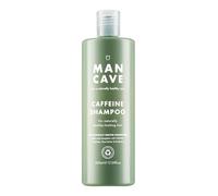 ManCave Shampoing Hommes à la Caféine 500 ml , Soutient et Encourage la Pousse de Cheveux avec Caféine, Panthénol et Vitamine E, Naturel, Shampoing Sans Sulfate, Vegan, Fabriqué en Angleterre