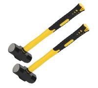 MANCHAP Lot de 2 marteaux de 35,6 cm avec poignée en fibre de verre, marteau de forage, marteau de club pour démolition, construction, rénovation