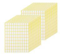 MANCHAP Lot de 3300 étiquettes autocollantes blanches mates de 13 x 19 mm, petites étiquettes autocollantes pour papier, dossier, bouteille
