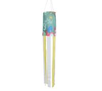 Manche à air de printemps, décoration suspendue d'extérieur, pour la maison, la cour, le jardin, le balcon, vert foncé