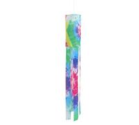 Manche à Air Halloween Tie-dye Extérieure en Polyester, Légère, | Drapeau Manche à Air Cour, Agite au Vent, Décoration Saisonnière