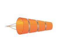 Manche à air réfléchissant avec ceinture fluorescente à suspendre pour jardin, pelouse, terrasse, girouette