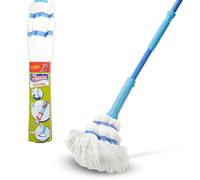Manche a balai - tete de balai Spontex - 72110000 - Balai a Franges Twist Mop - Essorage Integre