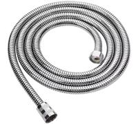 Manche à main avec 5 modes de pulvérisation Filtre d'arrêt de filtre Pression réglable de sauvegarde de l'eau Compatible avec la salle de bain compatible avec un tuyau standard(1.5M silver hose)