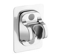 Manche à main avec 5 modes de pulvérisation Filtre d'arrêt de filtre Pression réglable de sauvegarde de l'eau Compatible avec la salle de bain compatible avec un tuyau standard(Silver holder)