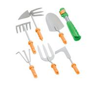 Manche à outils avec 6 ustensiles de jardinage Royal Gardineer