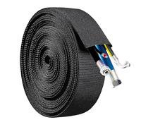 Manche À Tuyau Hydraulique, avec Couche De Protection en Nylon, 288g, 440g, 560g, 720g, Gaine De Fil Résistant Au Feu, Enveloppement De Garde, Conception Flexible, pour L'automobile, CVAC, Garage