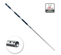 VILEDA Manche télescopique en aluminium - Diamètre 3 cm, longueur 100 à 180 cm coloris inox bleu
