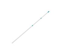 Manche alu télescopique diamètre 30 mm longueur 3,60 m, Gris