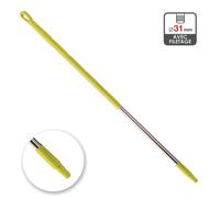 Manche aluminium 1m30 jaune