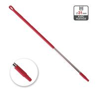Manche aluminium 1m30 rouge