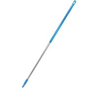 Manche aluminium Vikan 1,50 m, diam 31 mm coloris bleu