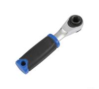 Manche Cliquet Acier Cr-V Compact 88mm Léger | Switch réversible 3 positions, pour avant-arrière-verrou, accès zones difficiles, meubles étroits