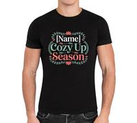 Manche Courte Celebration Aesthetic Groups Cozy Up Season T-Shirt Respirant Short-Sleeve Men Haut pour Pêche Entraînement Randonneur S