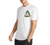 Manche Courte Knot Irish Short-Sleeve Hommes Haut Confortable Manches Courtes pour Pêche Fitness Entraînement S