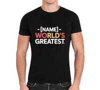 Manche Courte Ultimate Design People World's Greatest Short-Sleeve Confortable Manches Courtes Hommes Haut pour Entraînement Randonneur Fitness M