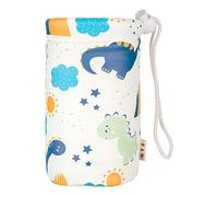 Manche de biberon chaude couverte de biberon en verre manche d'isolateur Bouteille féminine au chaud Gardez le support, coquille de biberon résolu, couvercle d'isolation de biberon, sac d'alimentation