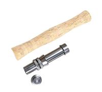 Manche de Canne à Pêche, Poignée métallique antidérapante Universelle, Accessoires pour Canne à pêche, Bateau, Kayak, lac, étang, mer, rivière, Bord de mer