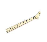 Manche de guitare brut de remplacement 24 frettes - Accessoire de réparation de manche électrique en érable - Pièce de guitare en bois d'érable - Accessoire d'instrument de musique