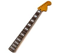 Manche de guitare en érable à 22 frettes, touche en palissandre avec incrustations de bloc, rayon de 35,6 cm, pour guitare Fender Stratocaster