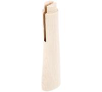 Manche de Hache en Bois Beige, Poignée Courte de Rechange | Rainures 4mm et 5, 5mm, Prise Ergonomique, Installation Simple, Usage Extérieur