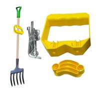 Manche De Pelle,Accessoire Ergonomique Antidérapant | Manche Économiseur de Dos pour Outils de Jardin,pour Outils de Jardinage Extérieur Plantation Nettoyage Tonte Râteau