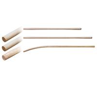 Outifrance Manche de pelle cintré en bois 1er choix Ø 38 mm 1,35 m