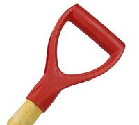 Manche de pelle de rechange Rechange ergonomique pour pelle à ratisser | Outils de jardin à moindre effort pour jardin, cour, pelouse, terrasse, parterre, , trottoir, extérieur