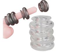 Manche De Protection De Fitness En Silicone Multifonctionnelle Amovible Avec Plusieurs Options D'Utilisation - K + 6 (Transparent)