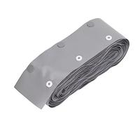 Manche de Protection du câble de la Flamme, Tube à Manches en Fil de Fil à Boutons réutilisable, Organisateur de câble Pom PVC pour Protection du Cordon d'alimentation Câblage de (10m)