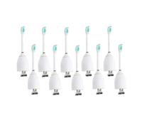 Manche de rechange for brosse à dents électrique HX7001, HX-7002 et HX7022, compatible avec les brosses à dents Philips Sonicare série E. Idée cadeau for l'hygiène bucco-dentaire.(10 Pcs)