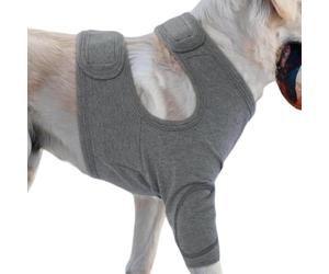 Manche de récupération pour chien pour jambes avant - Manche de récupération de chien pour blessures aux jambes | James avant de coude de chien manchon de protection | Matériau en polyester ma
