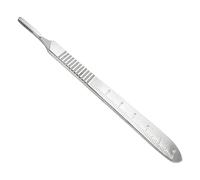 Manche de scalpel n°4 pour lames Swann Morton - Pour travaux chirurgicaux, panneaux, artisanat, fabrication de cartes, podologue, dentiste