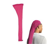 Manche de tissage de cheveux | Manche à cheveux pour avec cordonnage | Emballage respirant extensible avec des bandes élastiques - Couvercle tête protecteur pour les tresses, les, perruques