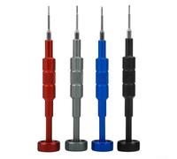 Manche en aluminium T2 pour tournevis Torx avec pointe magnétique pour une meilleure efficacité dans le réglage des vis (noir)