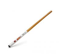 Outils Wolf, Manche en Bois Multi-Star, Plusieurs Tailles possibles, ZM100 (Frêne, 1m) TEAN3272372306104 Argent/Jaune