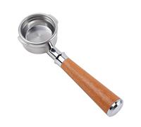 Manche En Bois 51/54/58mm, Compatible For Delonghi/Barsetto/Berivlle/Lamarzocco/Welhome/Flair58/ECM/Lelit/wega, Porte-filtre Sans Fond.(58MM Breville)