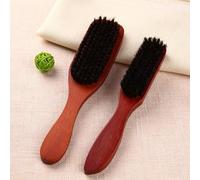 Manche En Bois Brosse À Cheveux Dur Sanglier Poils Peignes Pour Hommes Femmes Coiffure Coiffure Barbe Peigne Brosse