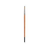Manche en bois - Pinceau à poils en nylon - Miniature - Pour acrylique, aquarelle, gouache - Peinture faciale professionnelle en nylon - Pour artiste