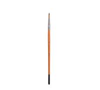 Manche en bois - Pinceau à poils en nylon - Miniature - Pour acrylique, aquarelle, gouache - Peinture faciale professionnelle en nylon - Pour artiste