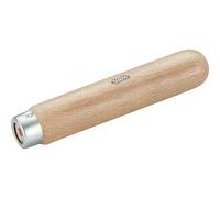 Manche en bois verni pour lime et râpe avec virole en acier - pour lime 300 mm SAM OUTILLAGE